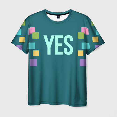 Мужская футболка 3D Yes, цвет 3D печать