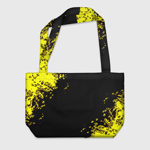 Пляжная сумка 3D Opel желтые краски - фото 2
