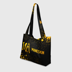 Пляжная сумка 3D Maneskin - gold gradient по-горизонтали - фото 2