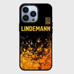 Чехол для iPhone 13 Pro Lindemann - gold gradient посередине