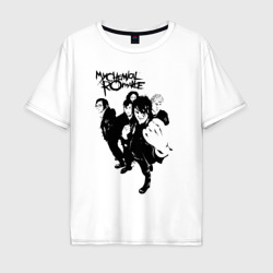 Мужская футболка хлопок Oversize My chemical romance rock