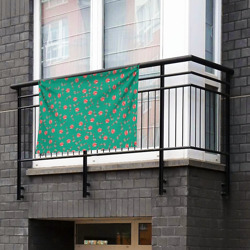 Флаг-баннер Рождественский дождь из леденцов - фото 2