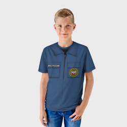 Детская футболка 3D МЧС-Спасатель - фото 2