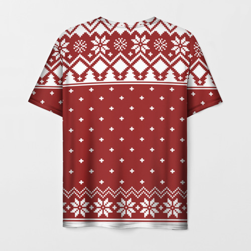 Мужская футболка 3D Мегумин свитер новогодний, цвет 3D печать - фото 2