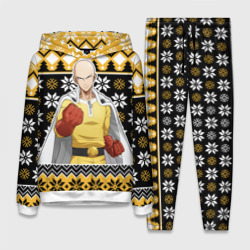 Женский костюм с толстовкой 3D One-Punch Man sweater