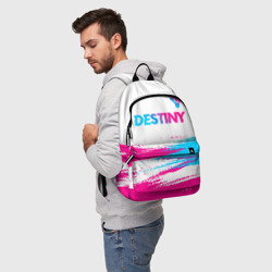 Рюкзак 3D Destiny neon gradient style посередине - фото 2