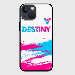 Чехол для iPhone 13 mini Destiny neon gradient style посередине