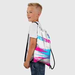 Рюкзак-мешок 3D Destiny neon gradient style посередине - фото 2
