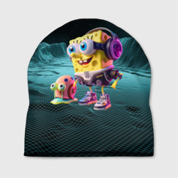 Шапка 3D Sponge Bob and snail Gary - fantasy - ai art