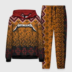 Мужской костюм с толстовкой 3D Metallica christmas sweater