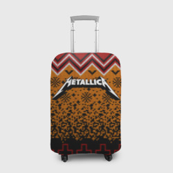Чехол для чемодана 3D Metallica christmas sweater