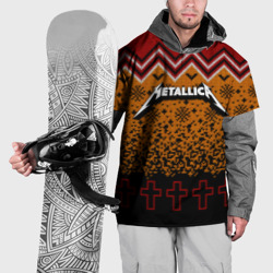 Накидка на куртку 3D Metallica christmas sweater