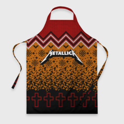 Фартук 3D Metallica christmas sweater