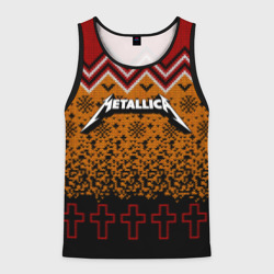 Мужская майка 3D Metallica christmas sweater