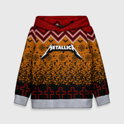 Детская толстовка 3D Metallica christmas sweater