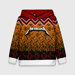 Детская толстовка 3D Metallica christmas sweater