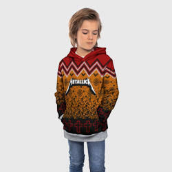 Детская толстовка 3D Metallica christmas sweater - фото 2