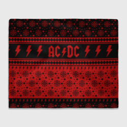 Плед 3D AC/DC christmas sweater