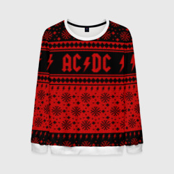 Мужской свитшот 3D AC/DC christmas sweater