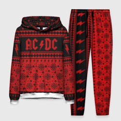 Мужской костюм с толстовкой 3D AC/DC christmas sweater