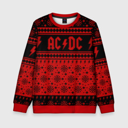 Детский свитшот 3D AC/DC christmas sweater