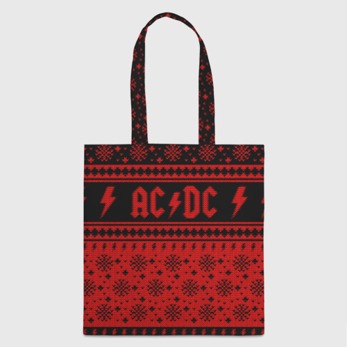 Шоппер 3D AC/DC christmas sweater