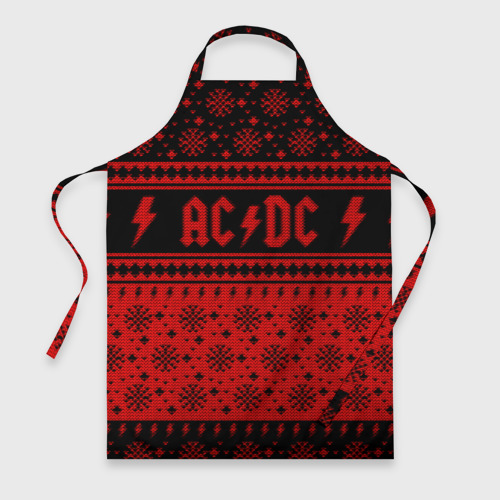 Фартук 3D AC/DC christmas sweater