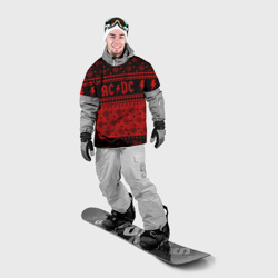 Накидка на куртку 3D AC/DC christmas sweater - фото 2