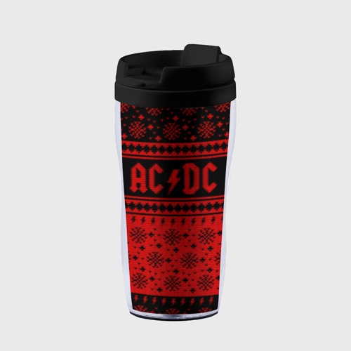 Термокружка-непроливайка AC/DC christmas sweater