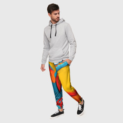 Мужские брюки 3D Поп-арт абстракция - фото 2