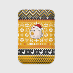 Картхолдер Magsafe магнитный Chicken gun christmas sweater