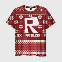 Мужская футболка 3D Roblox christmas sweater