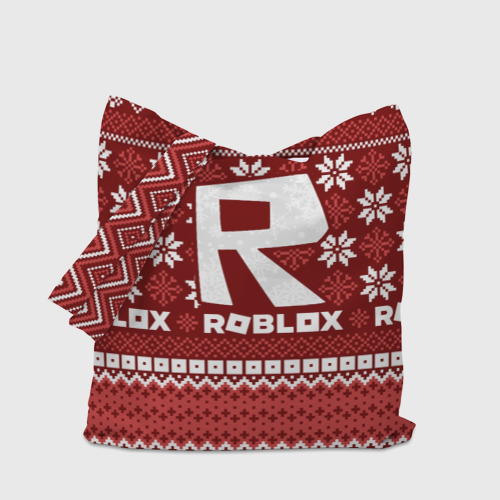 Шоппер 3D Roblox christmas sweater - фото 4