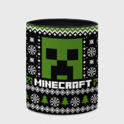 Кружка с полной запечаткой Minecraft christmas sweater - фото 2