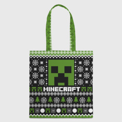 Шоппер 3D Minecraft christmas sweater