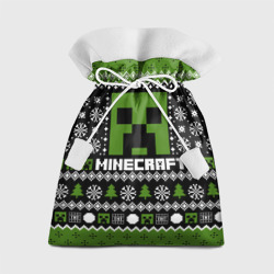 Подарочный 3D мешок Minecraft christmas sweater