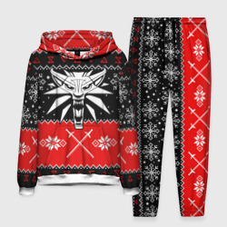 Мужской костюм с толстовкой 3D The Witcher christmas sweater