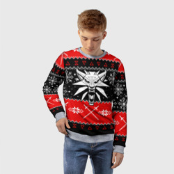 Детский свитшот 3D The Witcher christmas sweater - фото 2