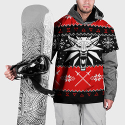 Накидка на куртку 3D The Witcher christmas sweater