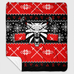 Плед с рукавами The Witcher christmas sweater