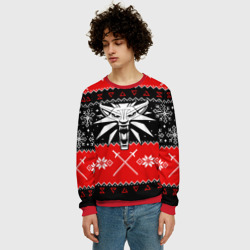 Мужской свитшот 3D The Witcher christmas sweater - фото 2