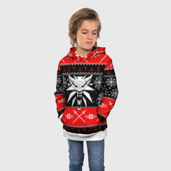 Детская толстовка 3D The Witcher christmas sweater - фото 2