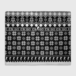 Плед 3D CS GO christmas sweater