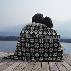 Плед 3D CS GO christmas sweater - фото 2