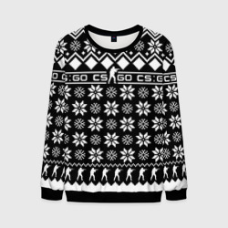 CS GO christmas sweater – Мужской свитшот 3D с принтом купить со скидкой в -35%