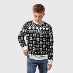 Детский свитшот 3D CS GO christmas sweater - фото 2