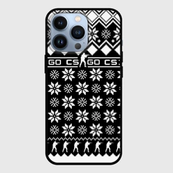 Чехол для iPhone 13 Pro CS GO christmas sweater