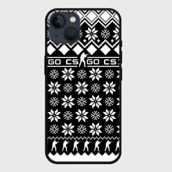 Чехол для iPhone 14 CS GO christmas sweater