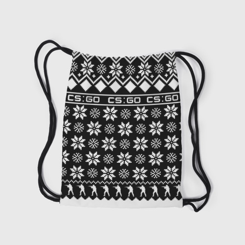 Рюкзак-мешок 3D CS GO christmas sweater - фото 7