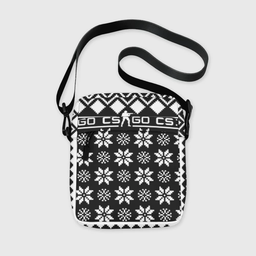 Сумка через плечо 3D CS GO christmas sweater